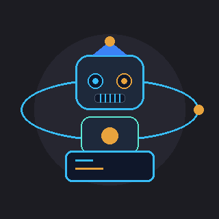Animated AI Robot Assistant